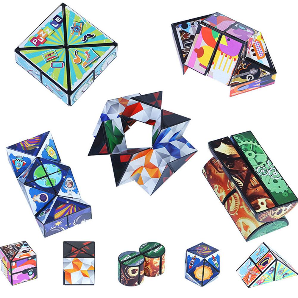 Model Kit Infinite Dimension - Cubo Magnetico Geometrico Creativo a Forma