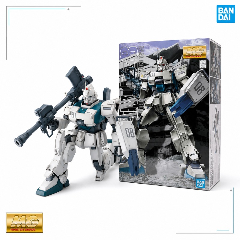 Model Kit Ms General - Bandai Originale MG RX-79G Ez8 Gundam