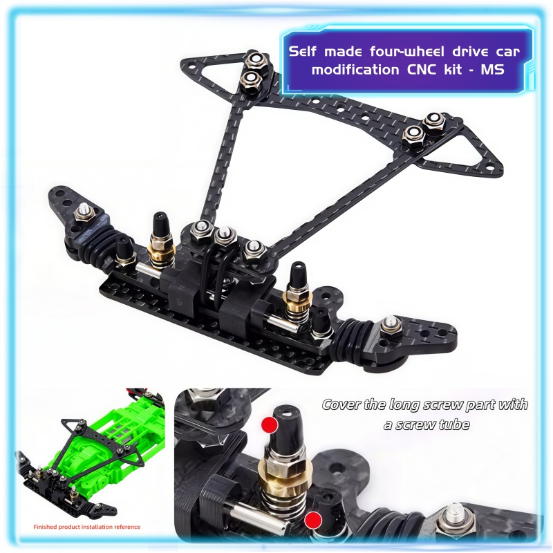 Model Kit Ms General - Set Completo Kit Fai-da-Te Mini 4WD