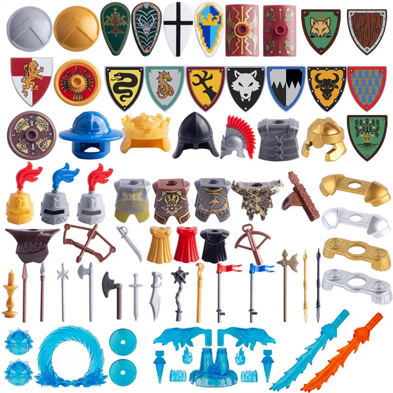 Model Kit Gunpla - Mattoncini Medievali per Costruzioni: Parti di