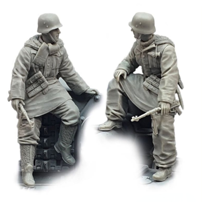 Model Kit Gunpla - 1/35 Soldato In Resina Modello Kit