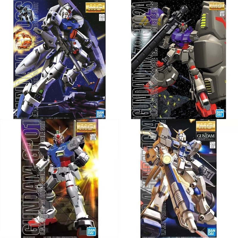 Model Kit Gunpla - Kit Modello Gundam Bandai MG RX-78