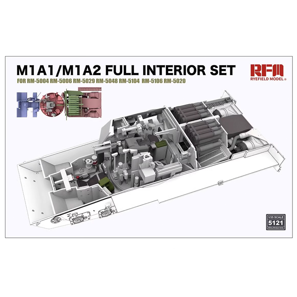 Model Kit Hobby - Rye Field 5121 Scala 1/35 Set