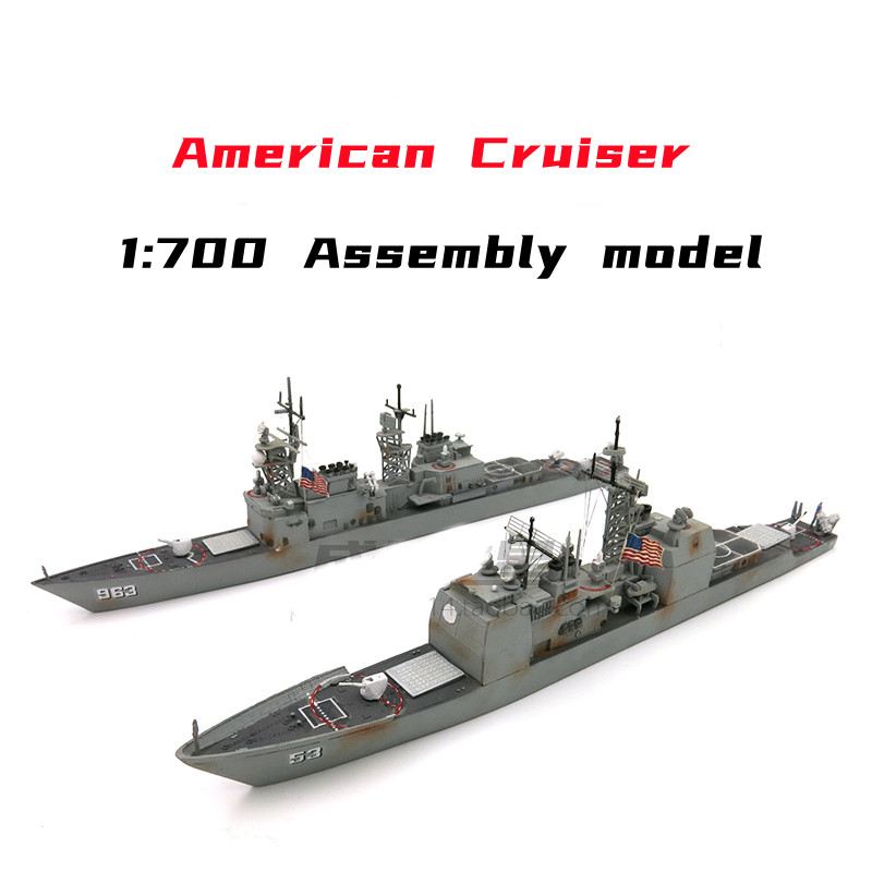 Model Kit Hobby - 1/700 American missilistico Cruiser Model Kits