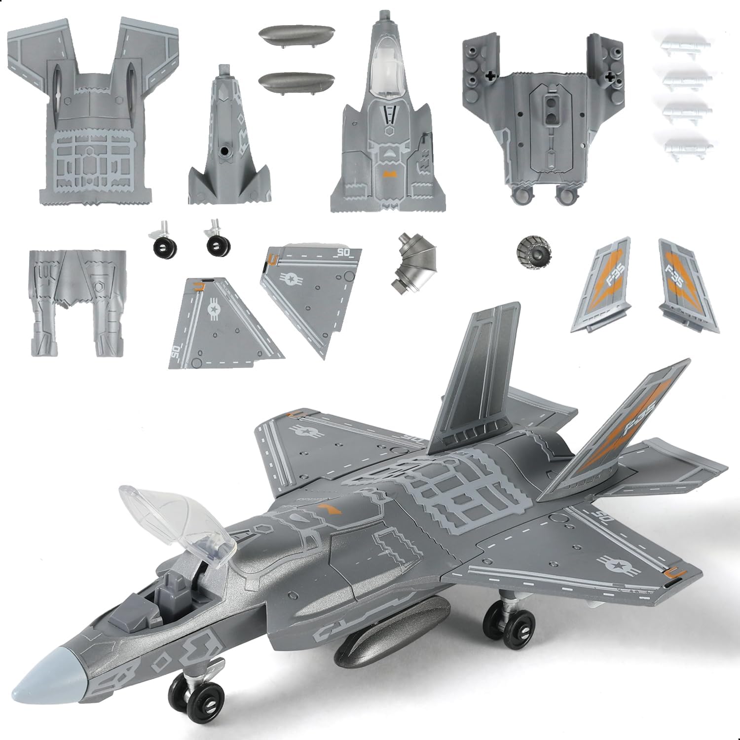 Model Kit Jet - Kit Modello in Scala 1:72 del