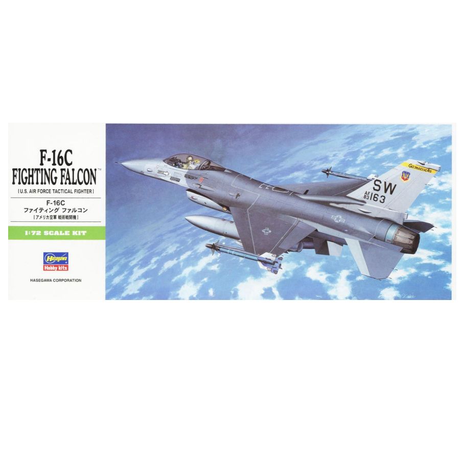 Model Kit Academy - HASEGAWA HA00232 1/72 F-16C Fighting Falcon