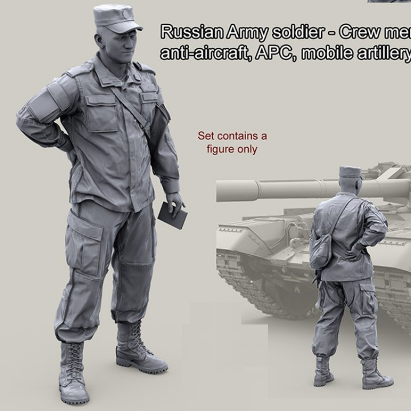 Model Kit Gunpla - 1/35 Figura in resina pressofusa Kit