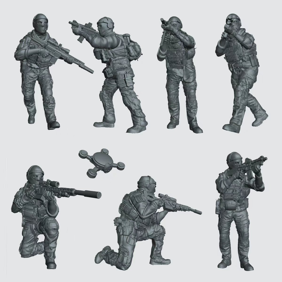 Model Kit Gunpla - Kit Modellini in Scala 1/35 1/48