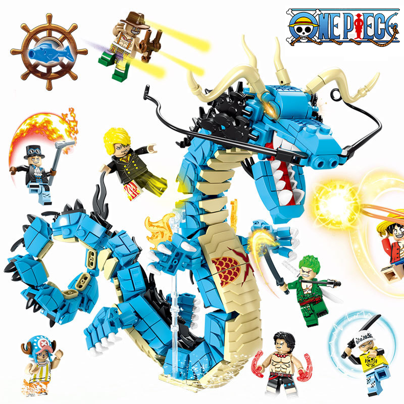 Model Kit Bandai - One Piece Building Blocks Scatola Cieca