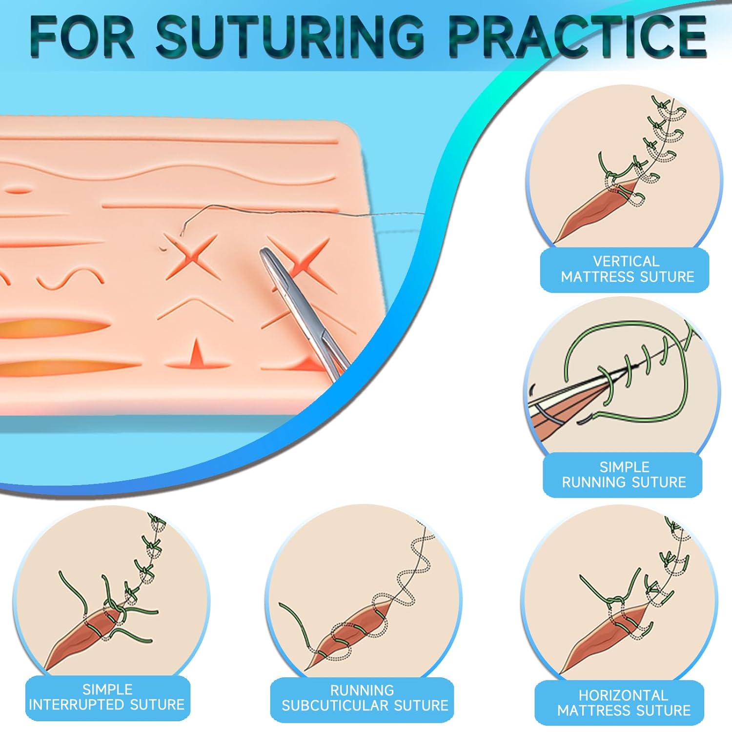 Kit di Pratica per Sutura Chir - Model Kit Tool recensione e prezzo