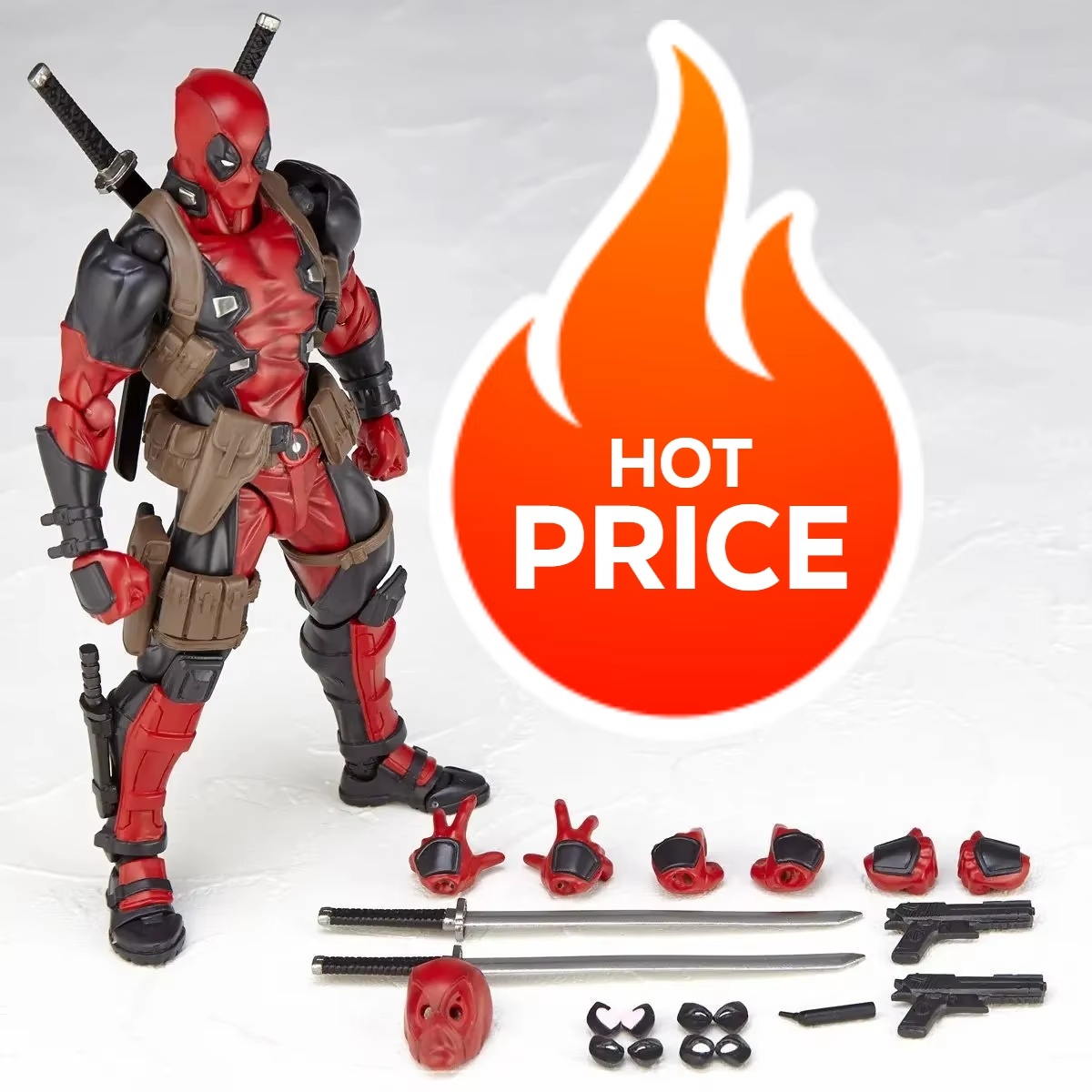 Nuovo 16 cm Deadpool 3 Action  - Model Kit Deadpool recensione e prezzo