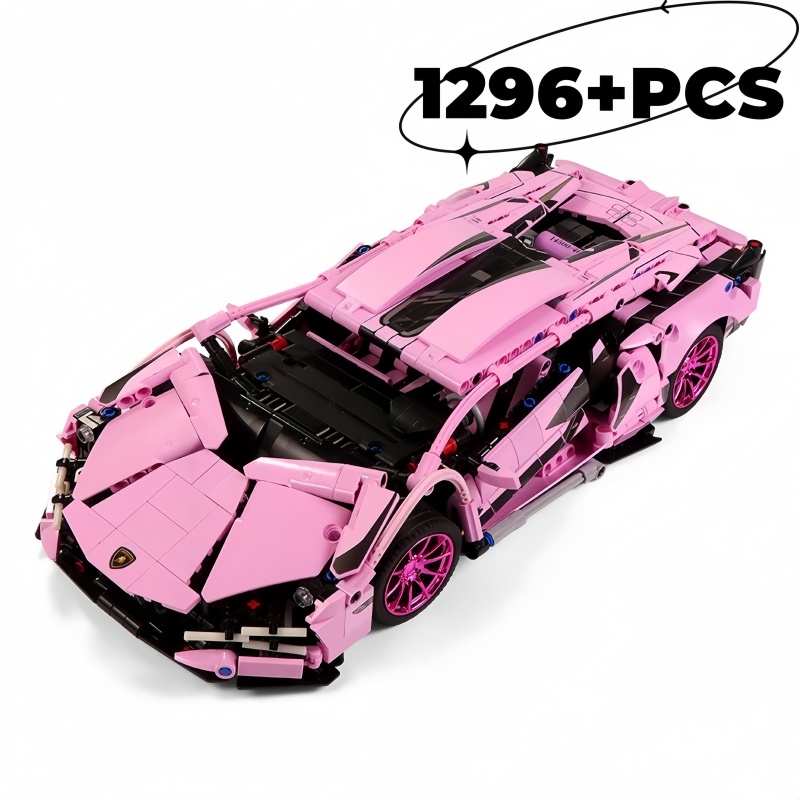 1296 + PZ Tecnico Rosa Lamborg - Model Kit Lamborghini recensione e prezzo