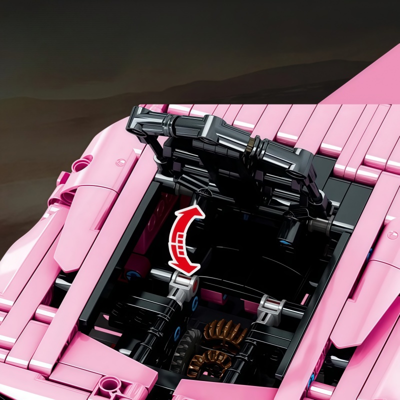 1296 + PZ Tecnico Rosa Lamborg - Model Kit Lamborghini recensione e prezzo