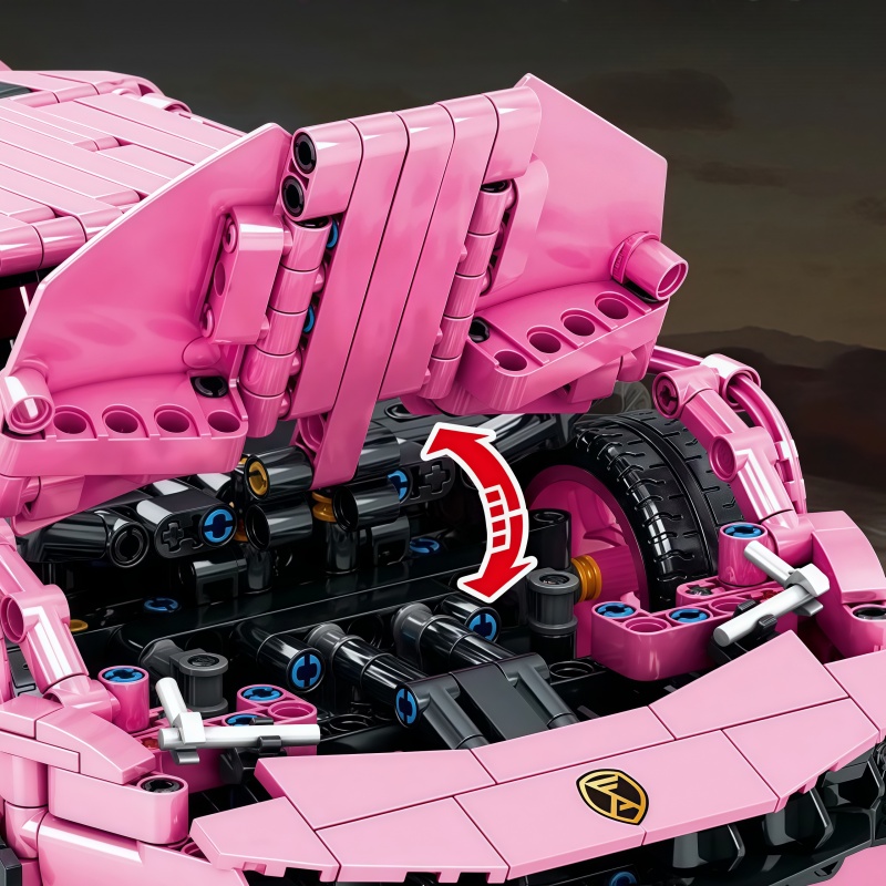1296 + PZ Tecnico Rosa Lamborg - Model Kit Lamborghini recensione e prezzo