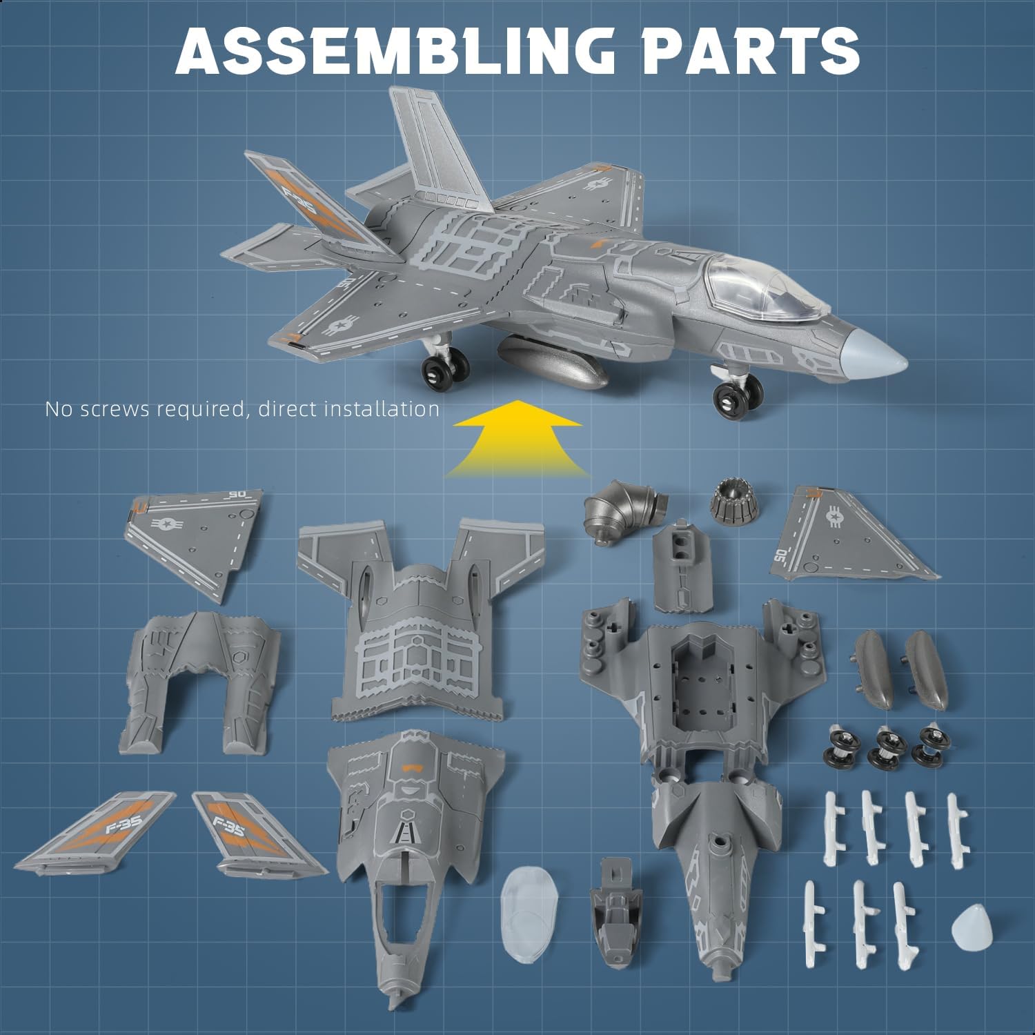 Kit Modello in Scala 1:72 del  - Model Kit Jet recensione e prezzo