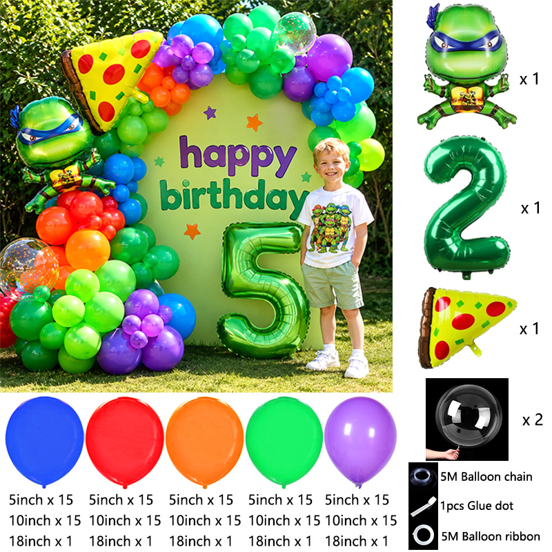 Kit di Palloncini a Tema Tarta - Model Kit Ninja recensione e prezzo