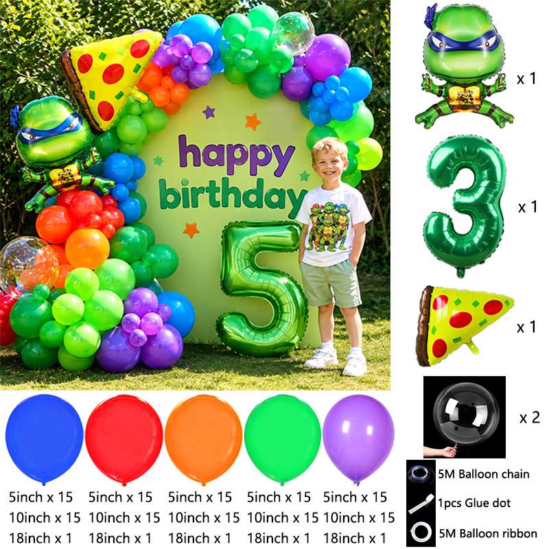 Kit di Palloncini a Tema Tarta - Model Kit Ninja recensione e prezzo