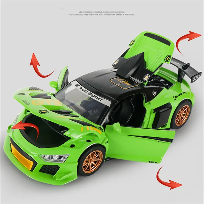1:24 AUDI R8 GT2 Alloy Track R - Model Kit Lamborghini recensione e prezzo