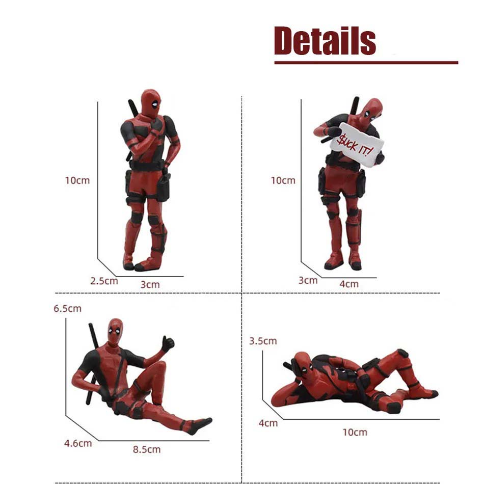 Nuovo Anime Deadpool Action Fi - Model Kit Deadpool recensione e prezzo