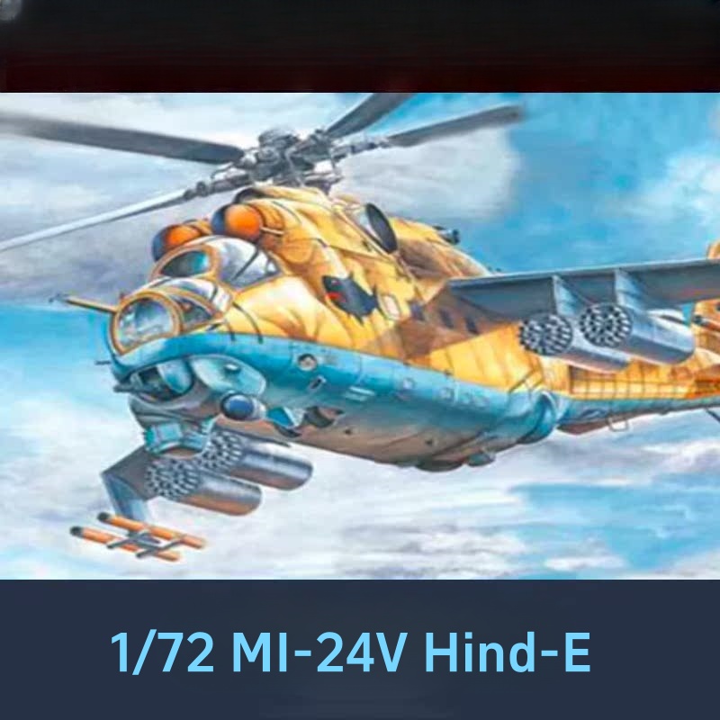 TRUMPETER 1/72 MI-24V Hind-E E - Model Kit Academy recensione e prezzo