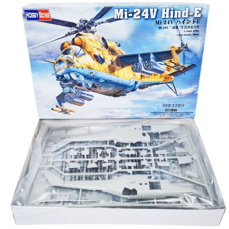 TRUMPETER 1/72 MI-24V Hind-E E - Model Kit Academy recensione e prezzo
