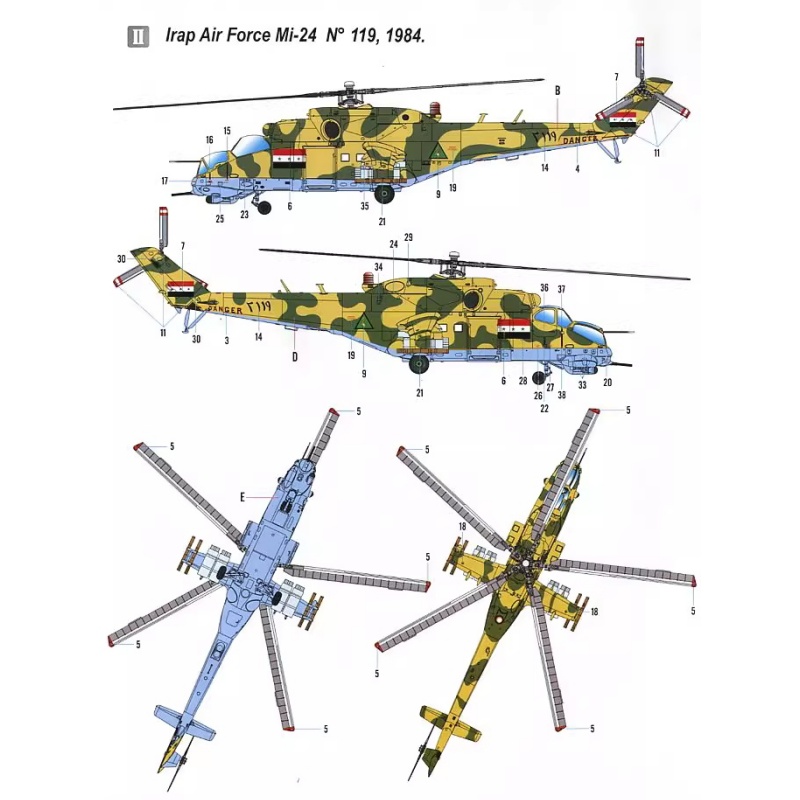 TRUMPETER 1/72 MI-24V Hind-E E - Model Kit Academy recensione e prezzo