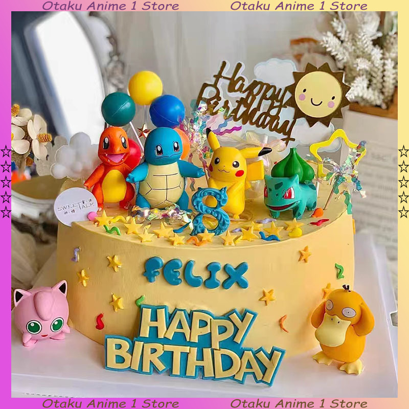 13 PZ/SET Pikachu Cake Topper  - Model Kit Girl recensione e prezzo